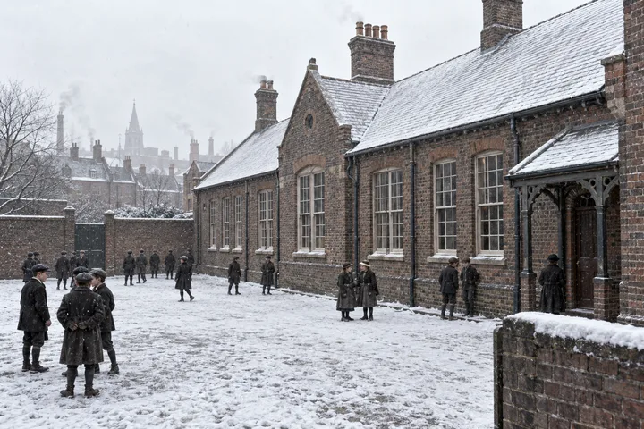 Schools, c. 1887; AI-generated historical interpretation set in Britain.